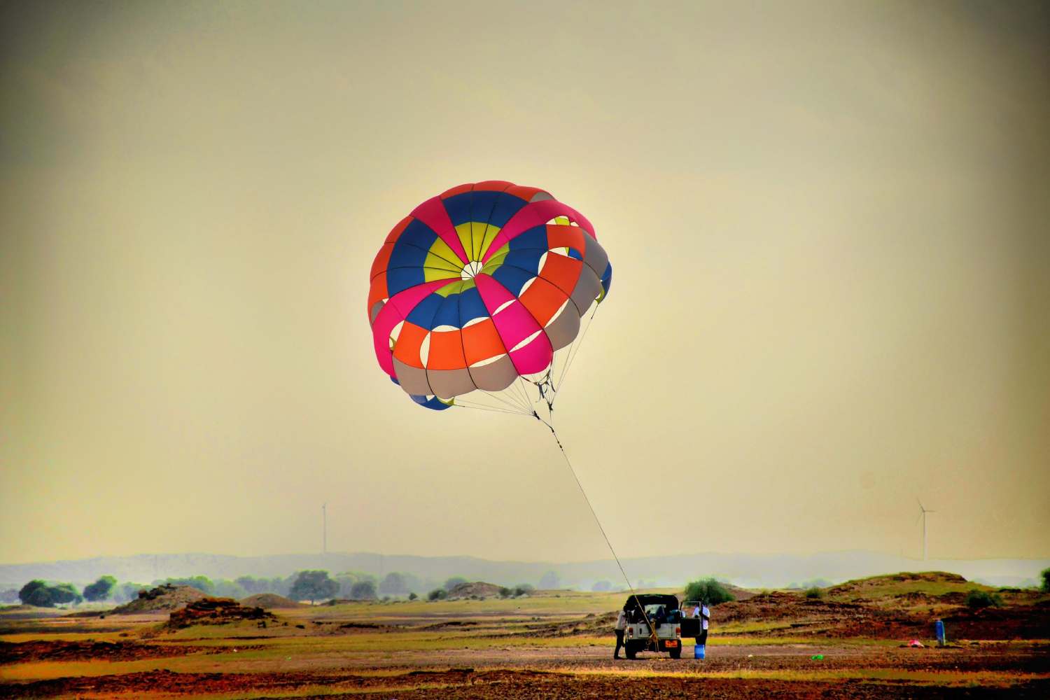 Parasailing In Jaisalmer